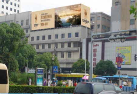 江苏无锡市写字楼媒体山大路商报办公楼顶楼顶大牌编号：GLCM-WX-001