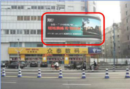 浙江杭州市交通路网媒体延安路378号LED编号：GLCM-HZ-012