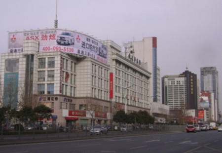 山东济南市写字楼媒体经十路建邦大厦楼顶楼顶大牌编号：JNKH-JN-001