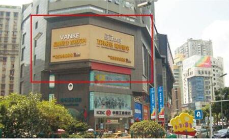 贵州贵阳市商场媒体合贵喷水池贵阳饭店楼面楼体大牌编号:GY-XJC01-020
