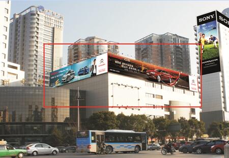 贵州贵阳市写字楼媒体遵义路迎宾大道贵州电视台楼顶楼体大牌编号:GY-XJC02-002