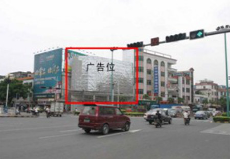 广东佛山市交通路网媒体杏坛大酒店对面看板编号：WJCM-FS-004