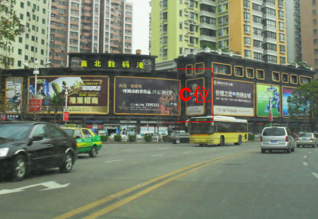 广东珠海市商场媒体珠海湾仔沙鑫北数码港看板编号：FCGG-ZH-007
