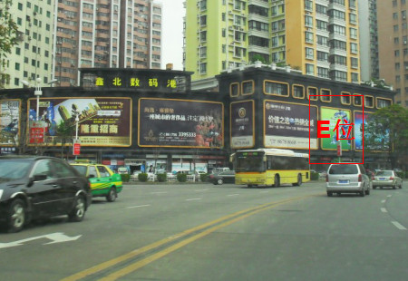 广东珠海市商场媒体珠海湾仔沙鑫北数码港看板编号：FCGG-ZH-009