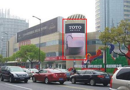 江苏苏州市商场媒体狮山路金狮大厦LED编号:XSP-001