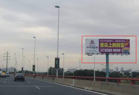 江苏苏州市交通路网媒体友新高架西侧石湖西路西LED编号:GP-009
