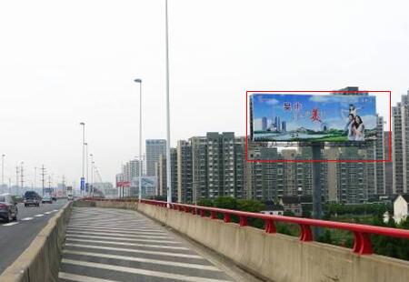 江苏苏州市交通路网媒体友新高架东吴中大道北侧1LED编号:GP-015