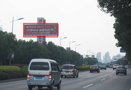 江苏江苏市写字楼媒体现代大道国际博览中心楼体大牌编号:SMF-004