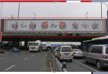 江苏苏州市交通路网媒体太湖大道与塔园路口桥身多面翻编号:SMF-030