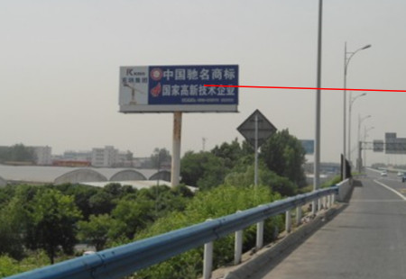 河南高速媒体京珠高速圃田收费站立柱编号：LSQY-ZZ-011