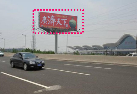 湖北武汉市交通路网媒体武汉火车站正对面立柱编号：XGE-WH-038