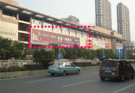 湖北武汉市商场媒体友谊大道销品茂墙面B三面翻编号：XGE-WH-060