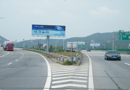 江西南昌市机场高速媒体南昌机场高速南昌北互通内立柱编号：JXDH-NC-007