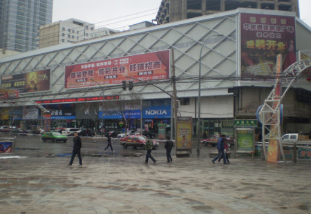 甘肃兰州市商场媒体金昌路手机一条街看板编号：QDGG-LZ-002