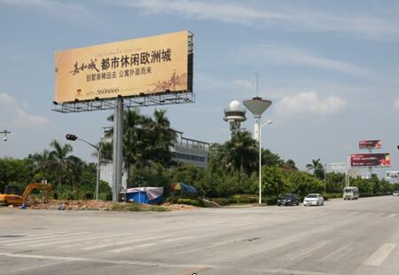 广西南宁市机场媒体南宁机场路立柱编号：H4