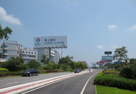 广西南宁市机场媒体南宁机场路立柱编号：H6