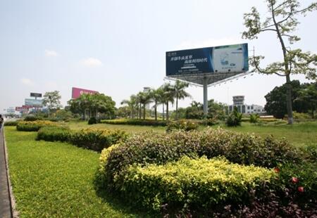 广西南宁市机场媒体南宁机场路立柱编号：H18