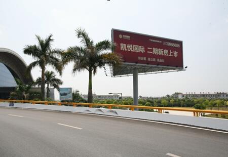 广西南宁市机场媒体南宁机场路立柱编号：H17