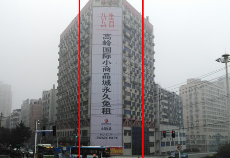 湖南长沙市交通路网媒体定王台书香街三面翻编号：ZWCM-CS-013