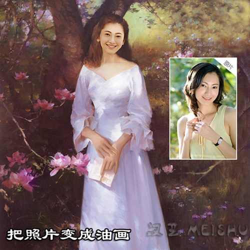 把照片变成油画