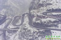矮寨公路雪景