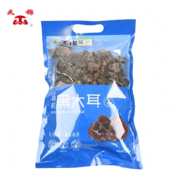 新品东北食用菌 厂家直销东北特产有机新款透明袋装黑木耳批发150g